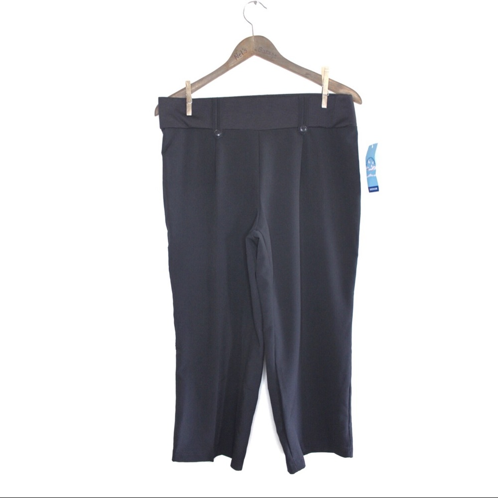 Planet Motherhood Cropped Black Dress Pants Medium